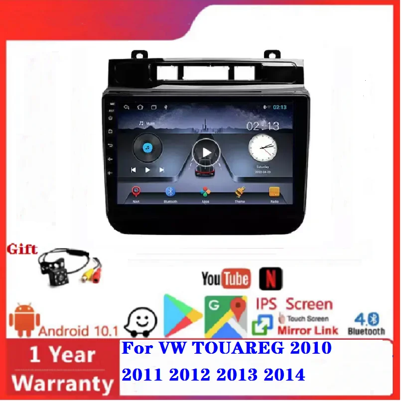 

Автомобильное видео с экраном Android 10.0 Rockchip IPS для VW TOUAREG 2010 2011 2012 2013 2014 ДЛЯ VolkswageN Touareg 2011-2017 carplay