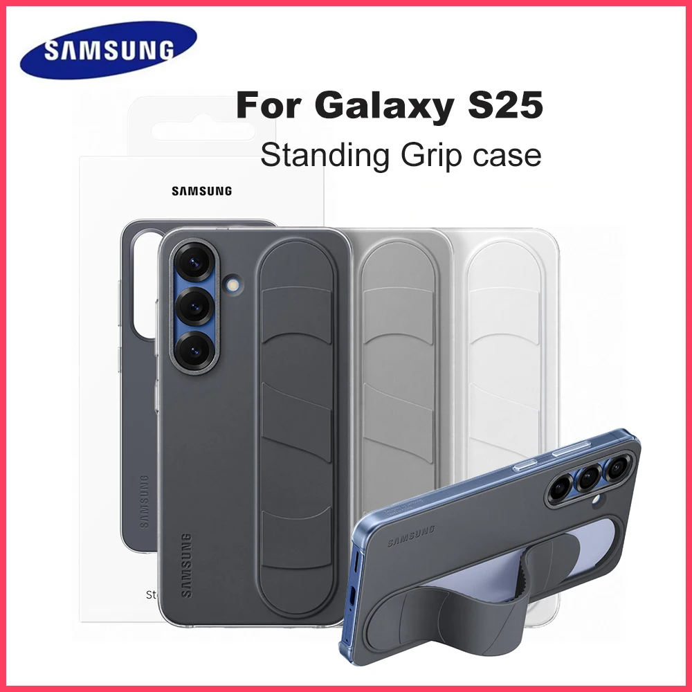 

Original For Samsung Galaxy S25 Standing Grip case S25 Smartphone Case grip case genuine EF-GS931