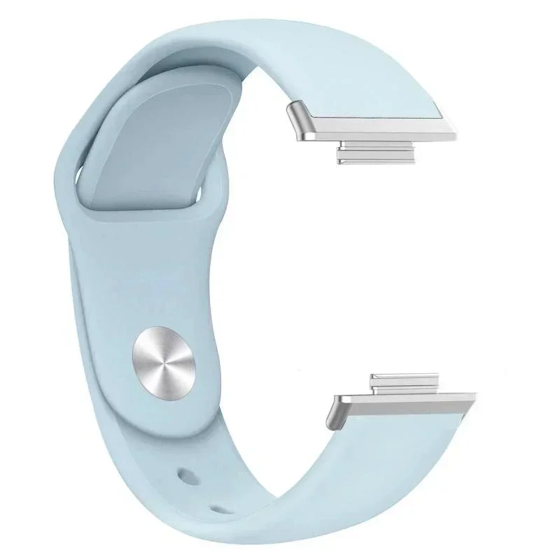 Tali Silikon untuk Jam Tangan Huawei Fit 3 4 Band Jam Tangan Pintar Pengganti Gelang Olahraga Korea untuk Jam Tangan Huawei Fit 4 Aksesori Pro