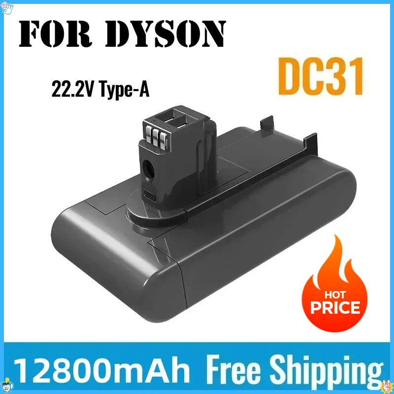 

2026 New For Dyson Vacuum Cleaner Battery (Type A) 22.2V for DC35, DC45, DC31, DC34, DC44, DC31, DC35 917083-01
