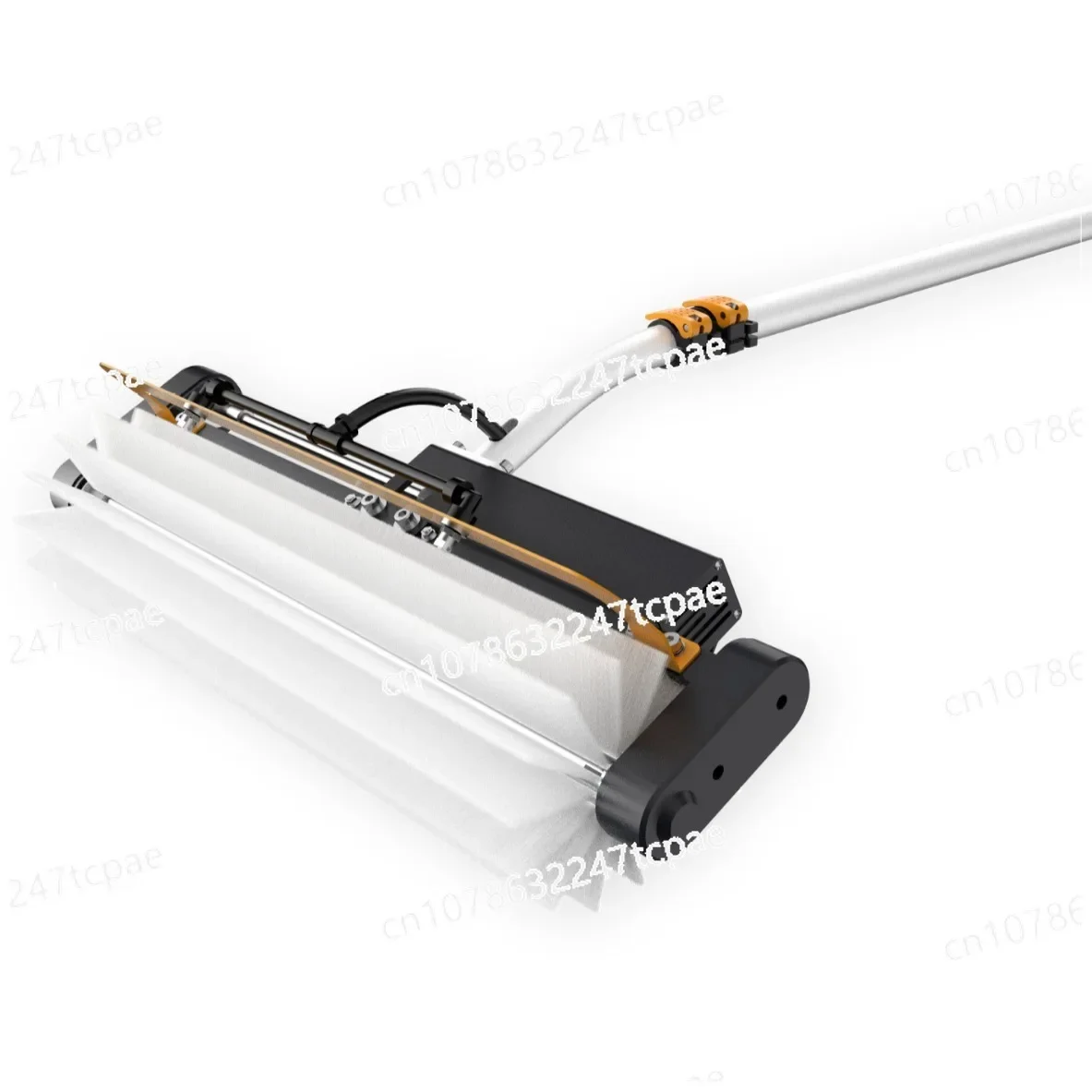 Photovoltaic Panel Cleaning, Handheld Electric Roller Brush Photovoltaic Panel Cleaning Equipment