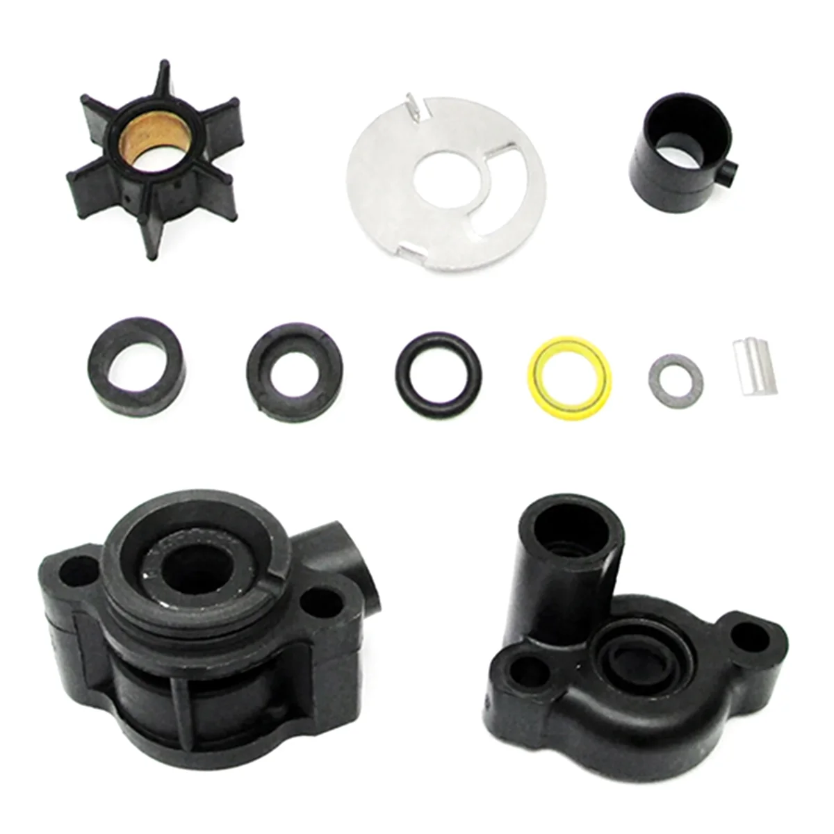 46-70941A3, 18-3446 Water Pump Impeller Kit for Mercury Mariner 4/4.5/7.5/9.8 HP