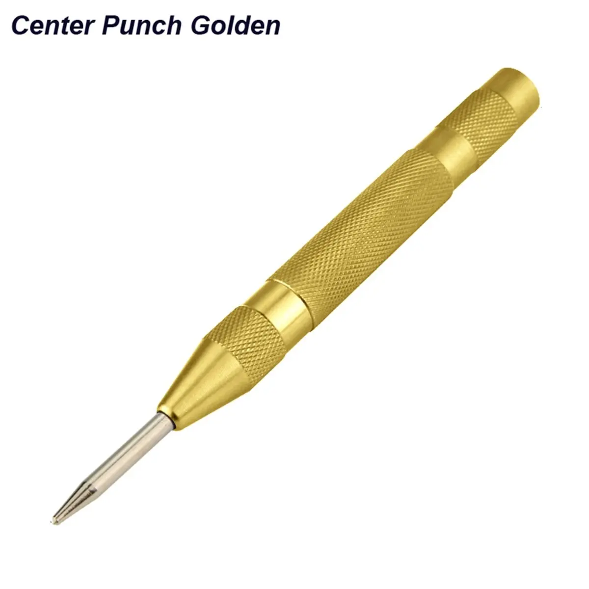 Promotional-5pcs Spring Loaded Automatic Center Punch for Woodworking - Marking Tool
