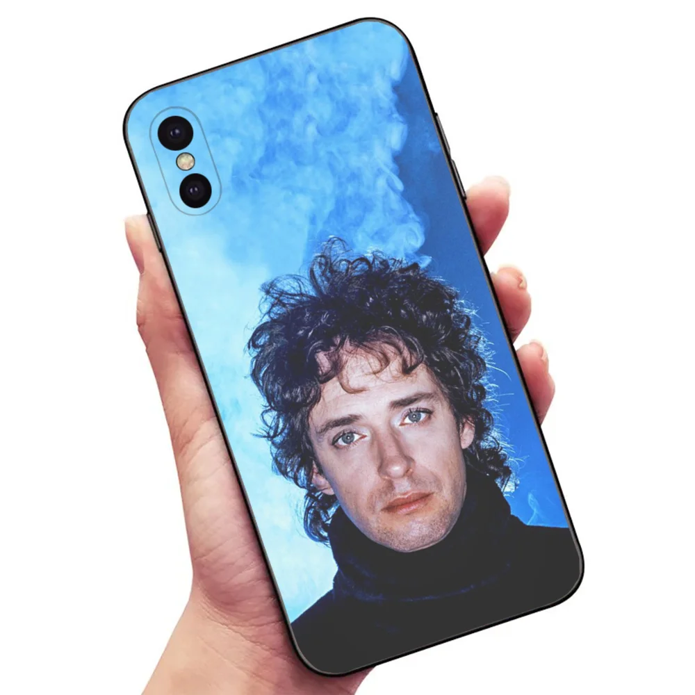 G-Gustavo C-Cerati Phone Case For Samsung S24,23,22,30,21,10,9,Ultra,Plus,Lite,FE,5G Black Soft Case