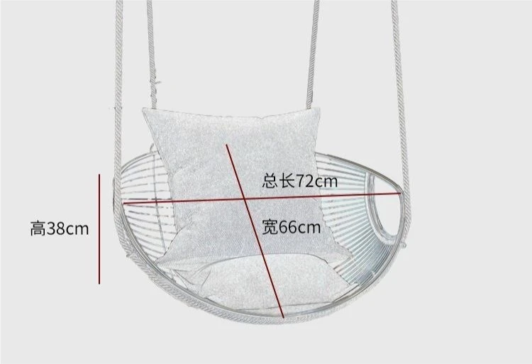 Household Indoor Cradle Leisure Hanging Cradle Swing Outdoor Hanging Balcony Internet celebrity rocking chair