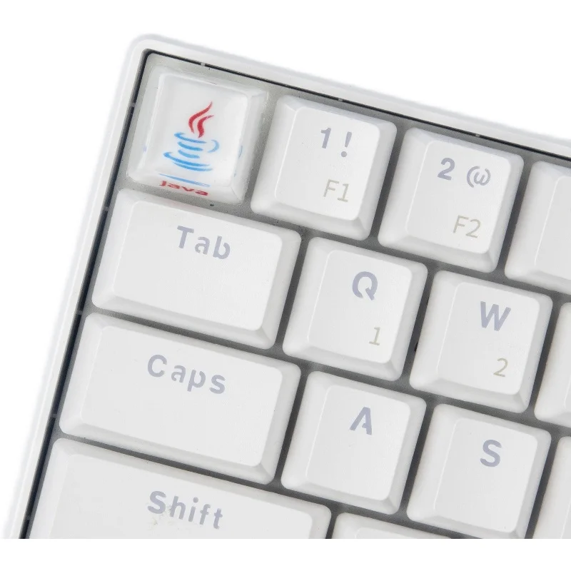 Customized Keycaps Mechanical Keyboard Personalized Translucent Cubic Resin Java Pyhton Github Ps Stackoverflow Programmer R4