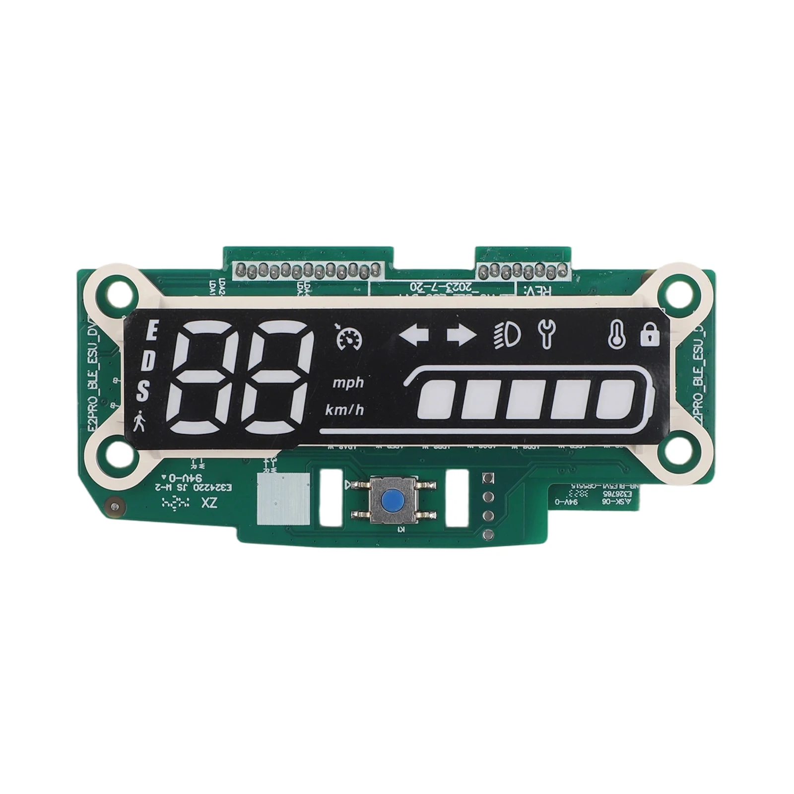 

Upgraded Circuit Board For Scooter Kit Spare Electronics 85.5*40*13mm Scooter Display PCB Seamless Integration