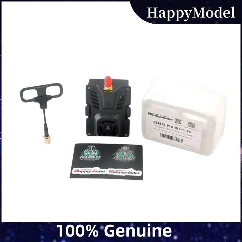 

Модуль HappyModel ES24TX Pro 2,4 ГГц, 1000 мВт, 1 Вт, ELRS TX с охлаждающим вентилятором, RGB светодиод для FPV-дрона, радиоуправляемого самолета, дальнего действия ExpressLRS