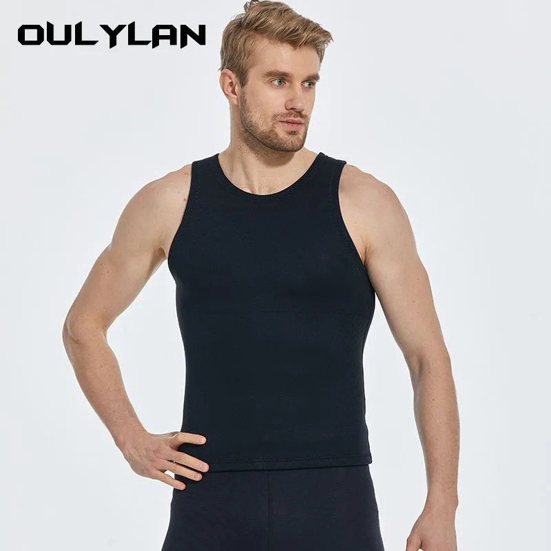 Diving Shorts Wetsuit Beach Shirt For Men Surfing Oulylan3MM Neoprene Wetsuit Vest Sleeveless Split Diving Suit Pants Jacket