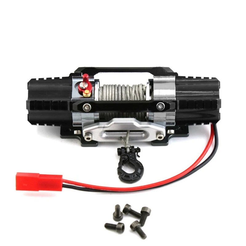 

Dual Motor Metal Simulated Winch For 1/8 1/10 RC Crawler Car Axial SCX10 TRAXXAS TRX4 RC4WD D90 KM2 Upgrade Parts