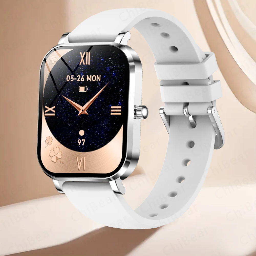 2025 New Xiaomi Fashion Women Smartwatch AMOLED HD Screen Heart Rate Blood Oxygen Monitoring BT Call Sports Smartwatch Woman