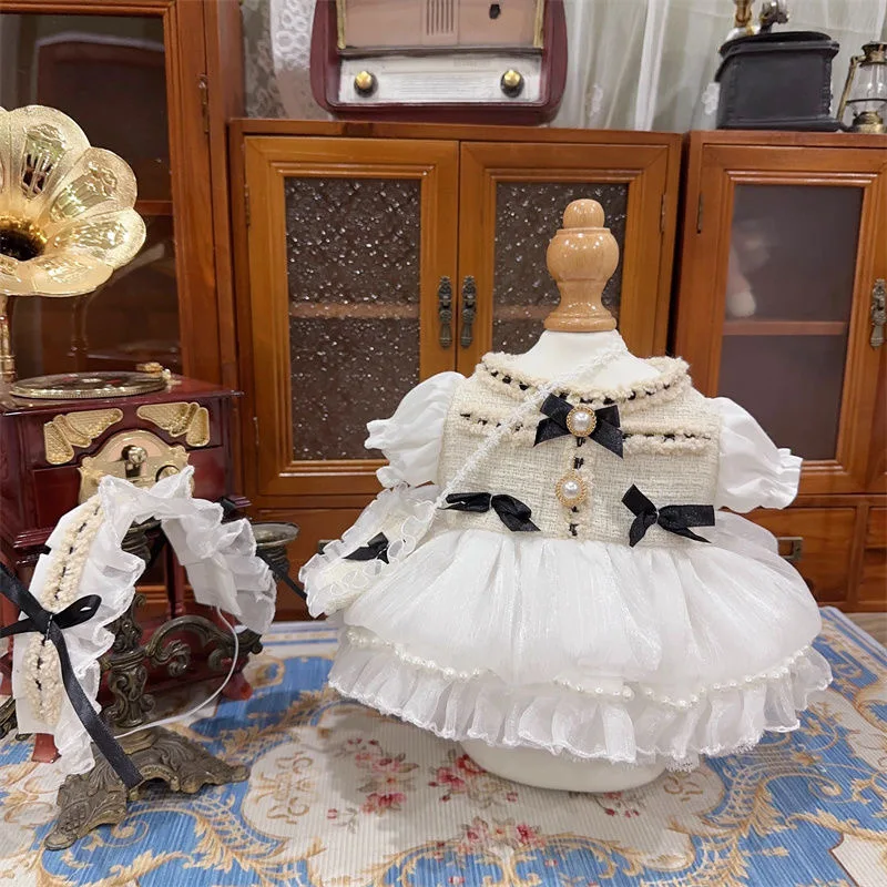 

10 см, 15 см, 20 см, 40 см, белое платье для хлопковой куклы, юбка для куклы реборн 50-55 см