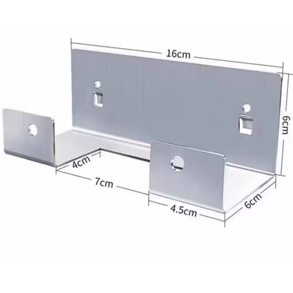 Drill Bit Hook Tool Wall Hook Rack, Square Hole Pegboard Display Storage Shelf, Hardware Repair Tool Organizer Board Wall Hook