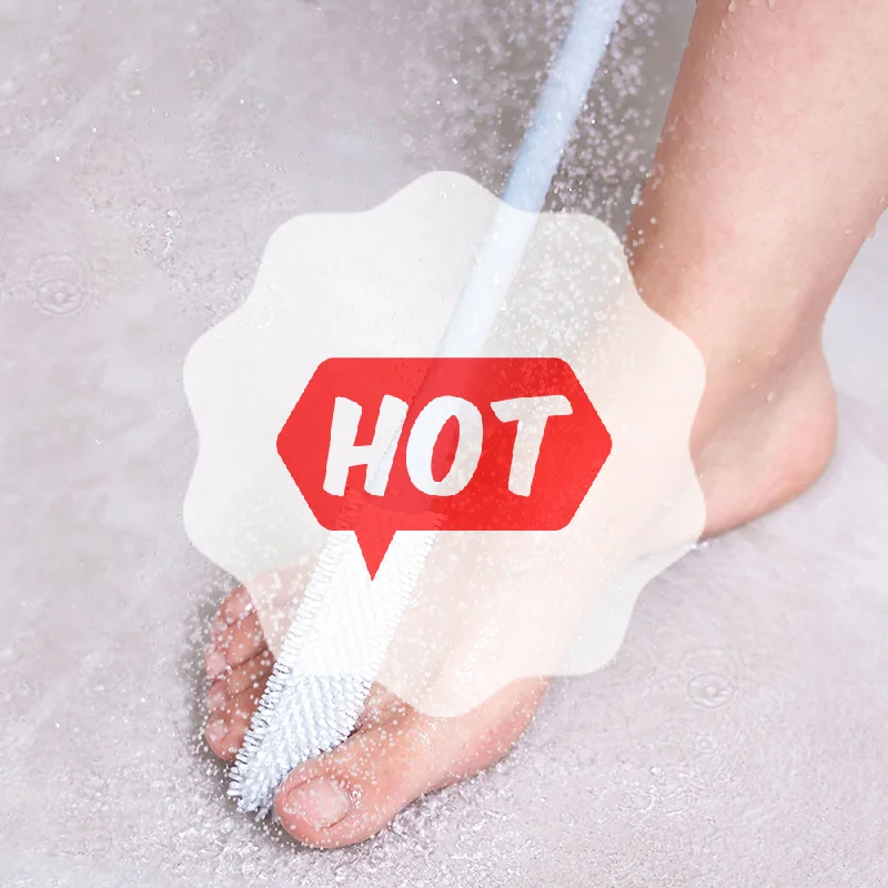 Brosse de nettoyage des orteils, brosse à récurer les coutures des orteils, Anti-démangeaison, exfoliant de la peau, nettoyant pour les pieds, élimine les outils pour la peau morte