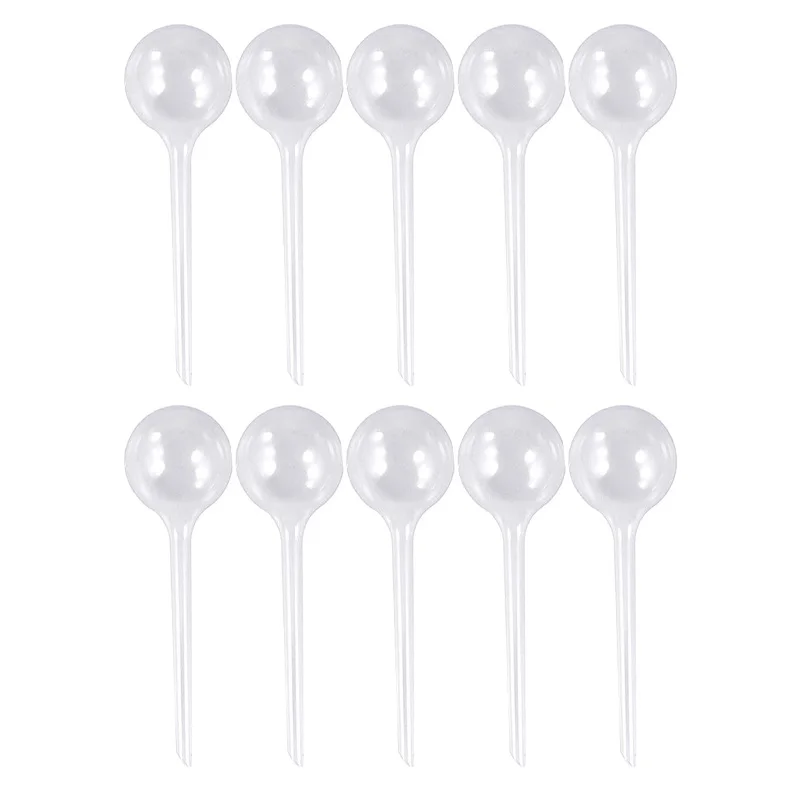 

10 шт., автоматические лампы для полива растений, самополивные глобусные шарики, устройство для воды, система капельного орошения для садовых цветочных растений