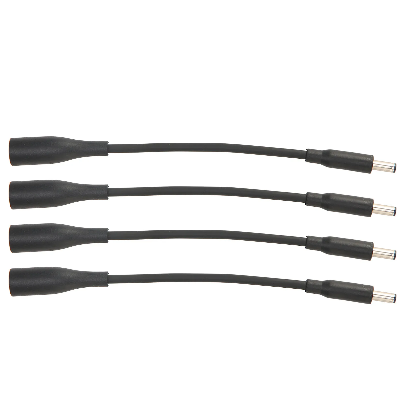 4pcs DC 7.4x5.0mm to 4.5x3.0mm Adapter Cable Plug and Play Portable Tip Adapter Converter Cable for Dell Laptop