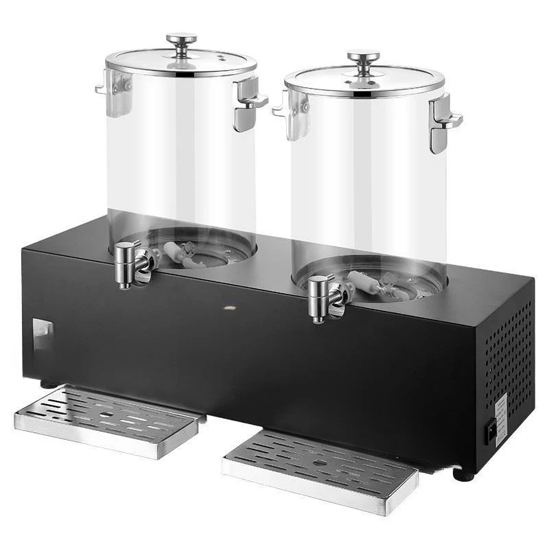 

Refrigerated beverage machine, hotel self-service juicer, commercial transparent juice bucket, restaurant electric juice tripod