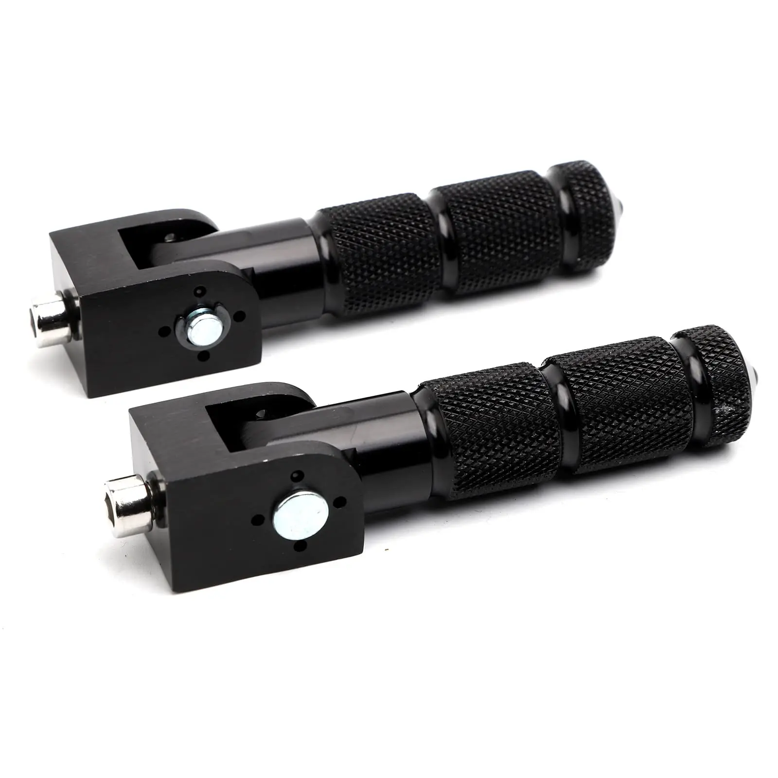 

CNC Universal Folding Straight Motorcycle Bicycle Foot Pegs M8 Rear Footrest Peg Footpeg For Mini Bike Parts Honda Grom MSX125