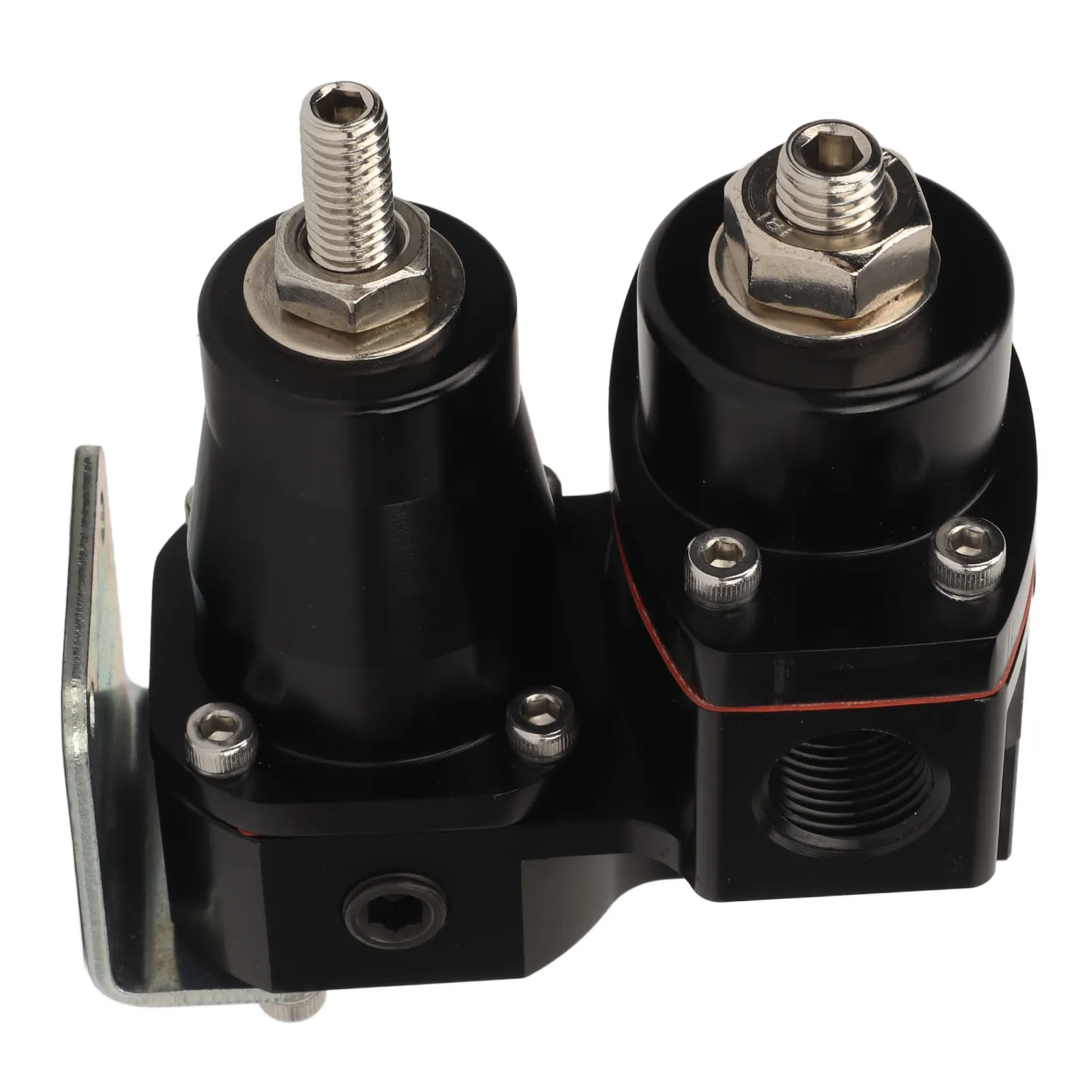 Dual Stage Fuel Regulator  Fit EFI Carb Fuel Pressure Regulator 13220 Metal for EFI To Carburettor Conversion