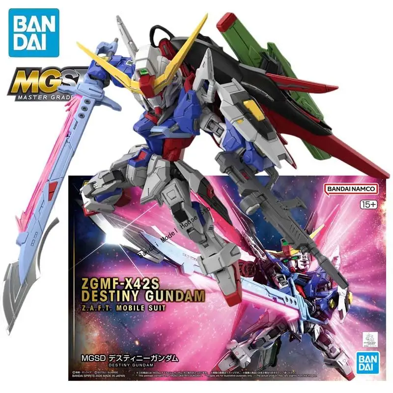 In Stock BANDAI MGSD Mobile Suit Gundam SEED FREEDOM DESTINY GUNDAM Anime Action Figures Assembly Model Collection Toy