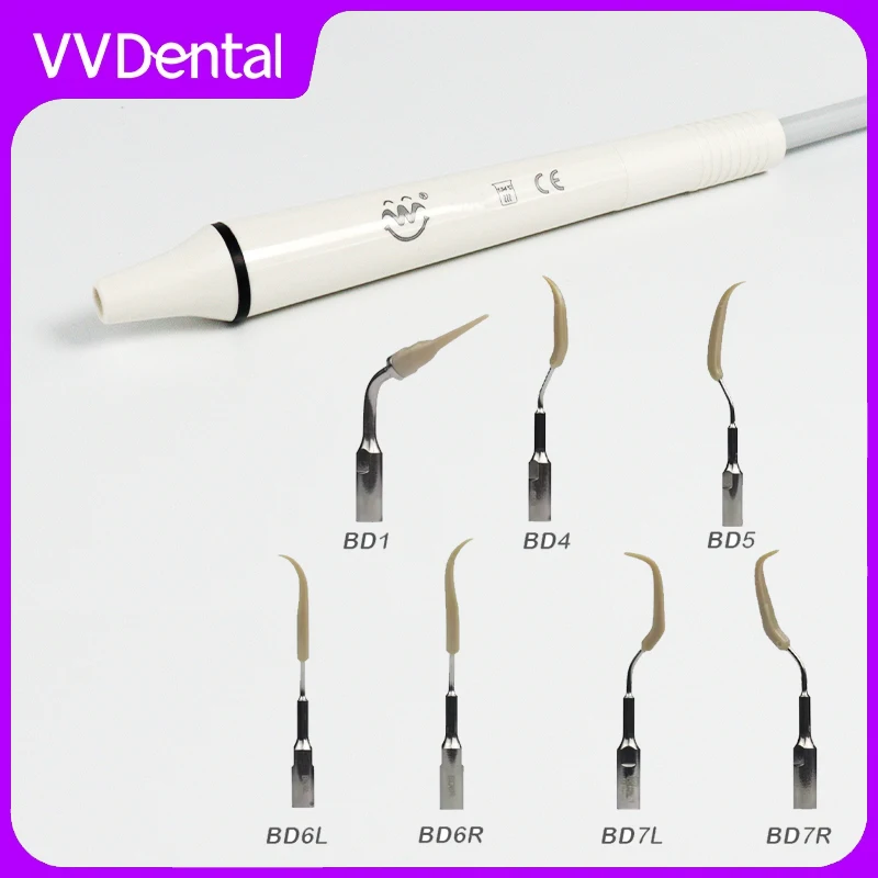 VVDental Implant Maintenance Working Tip Compatible with SATELCE/DTE Dental Scaler Tip Ultrassonic,Dental Work Tips