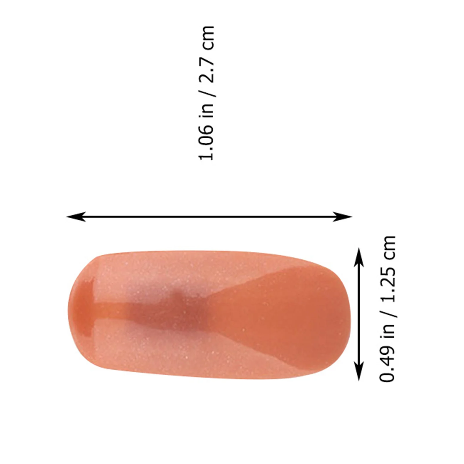 300個の練習用ネイルチップ、スムーズな付け爪、ネイルアートトレーニング、マニキュア学生、初心者、サロンアーティスト、自宅での使用に