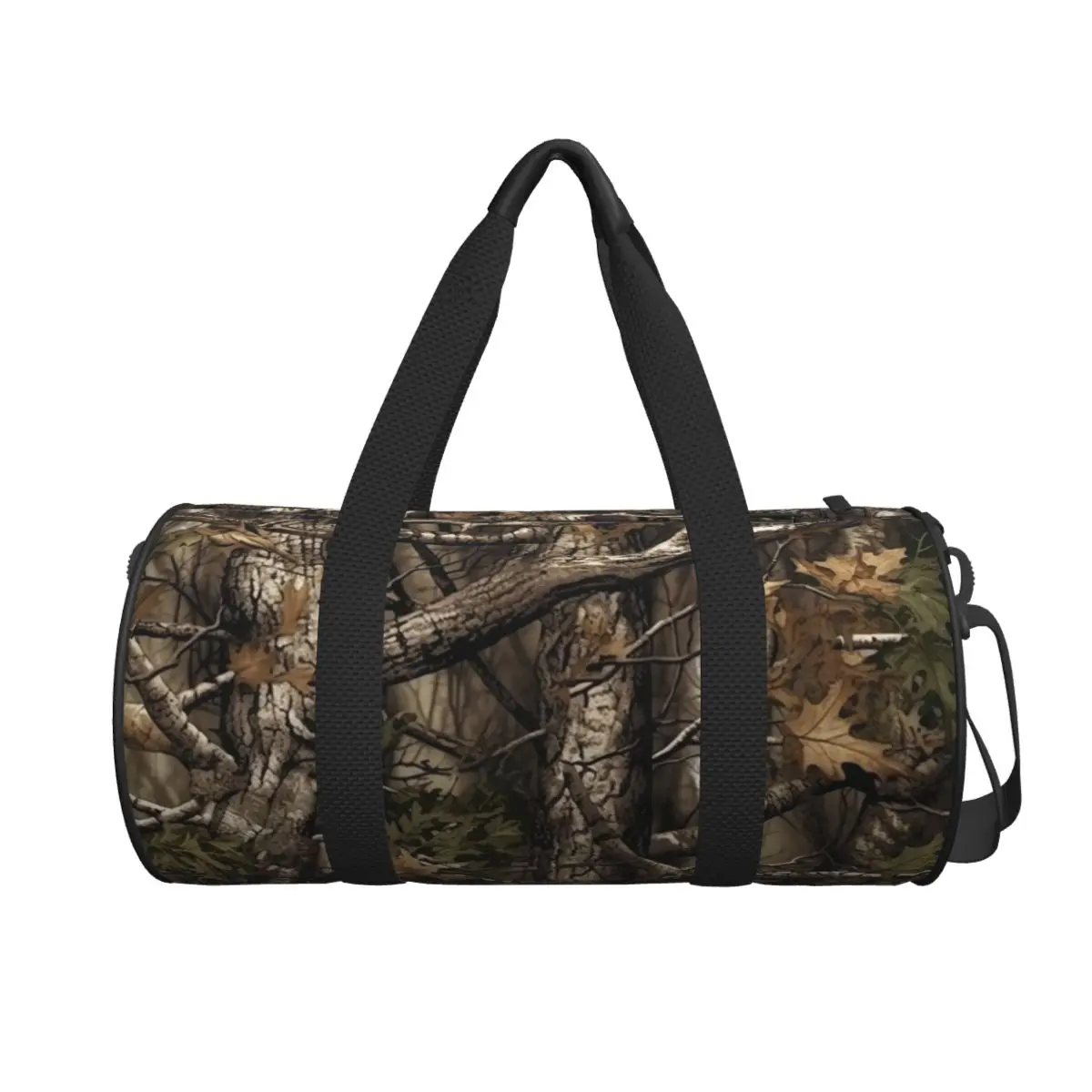 

Real Tree Forest Camo Camouflage Pattern Large Duffle Gym Bag Multi-Functional Duffle Travel Bags Handbags Fitness bag