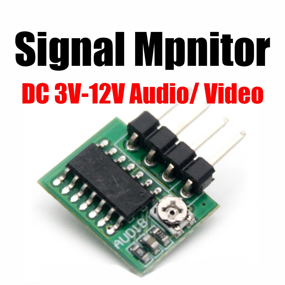 Imagem -02 - Video Signal Monitor av Detection Test Tester Delay Módulo Circuit Ajustável Delay Tempo 0.2s60s dc 315v Aud1b-audio