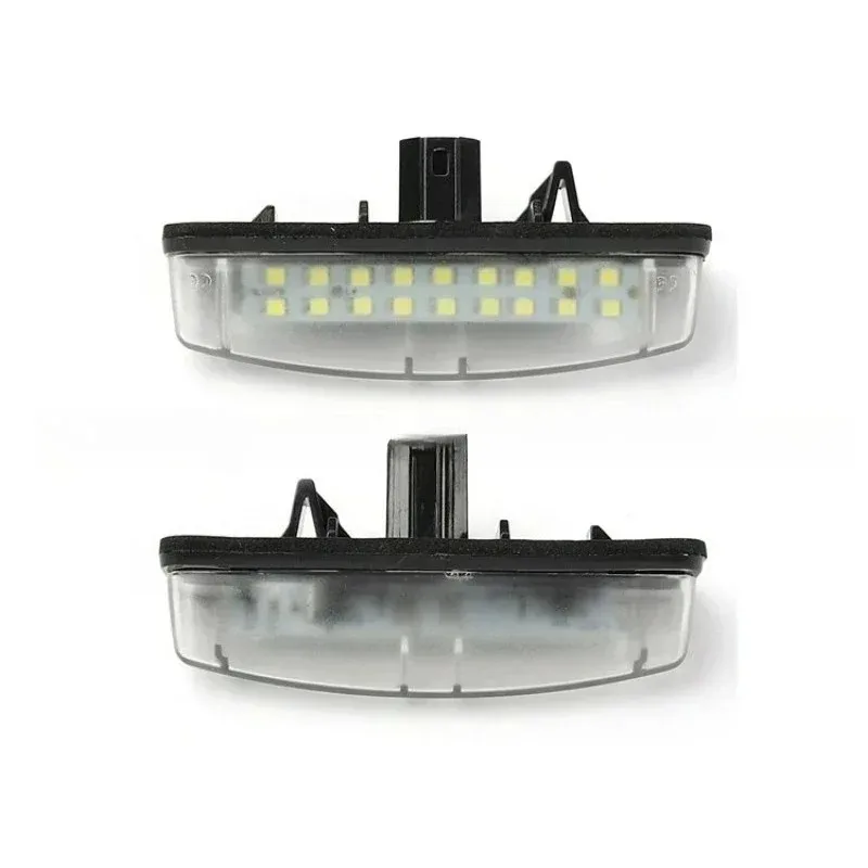 

New 2pcs for 2x IS300 IS200 LS430 GS300 RX330 HS250h Prius Yaris Camry LED License Number Plate Light Lamps White