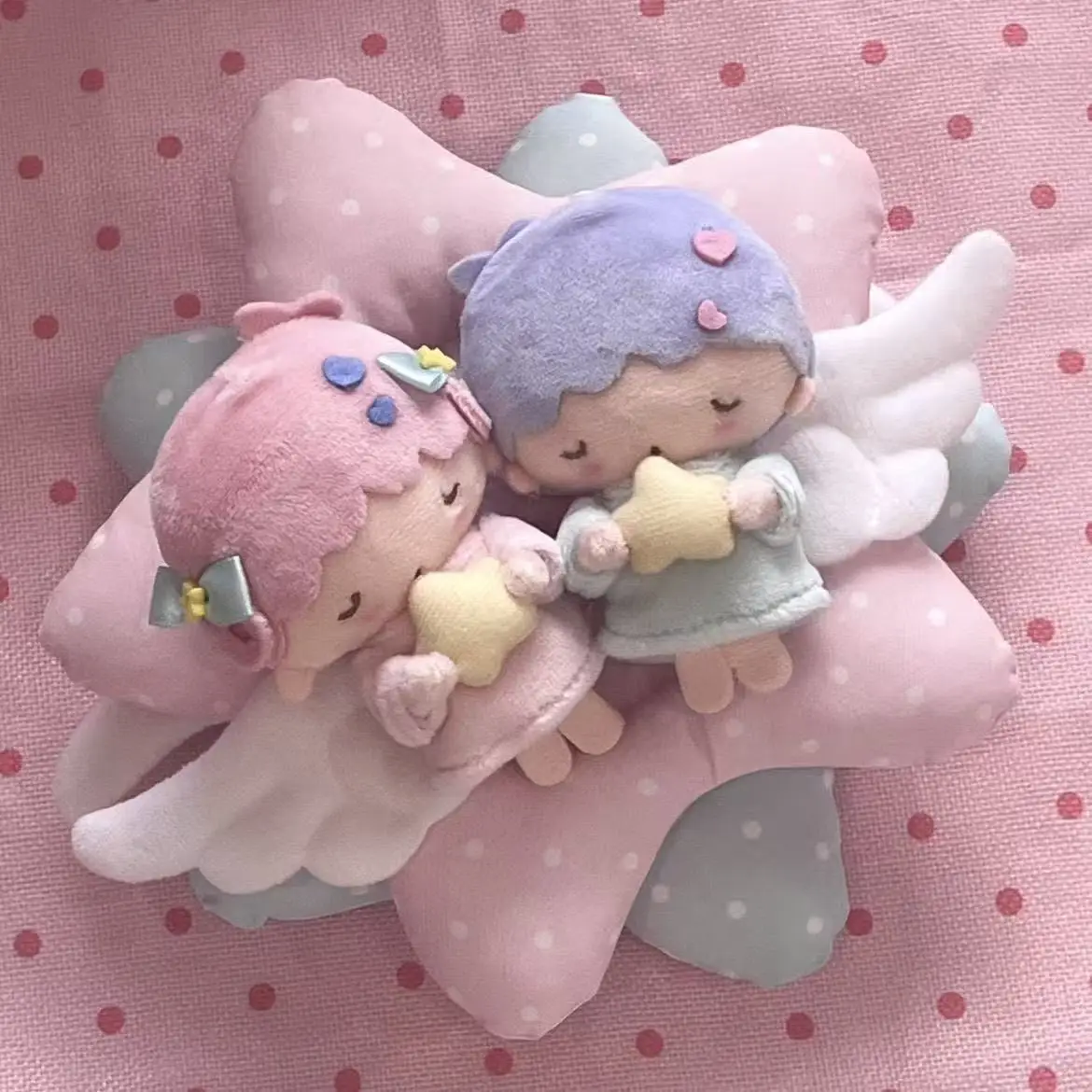 

Kawaii Sanrio Little Twin Stars кукла милый мультфильм милая девушка сердце плюшевая игрушка кулон для подруги подарки на день рождения для девочки игрушки