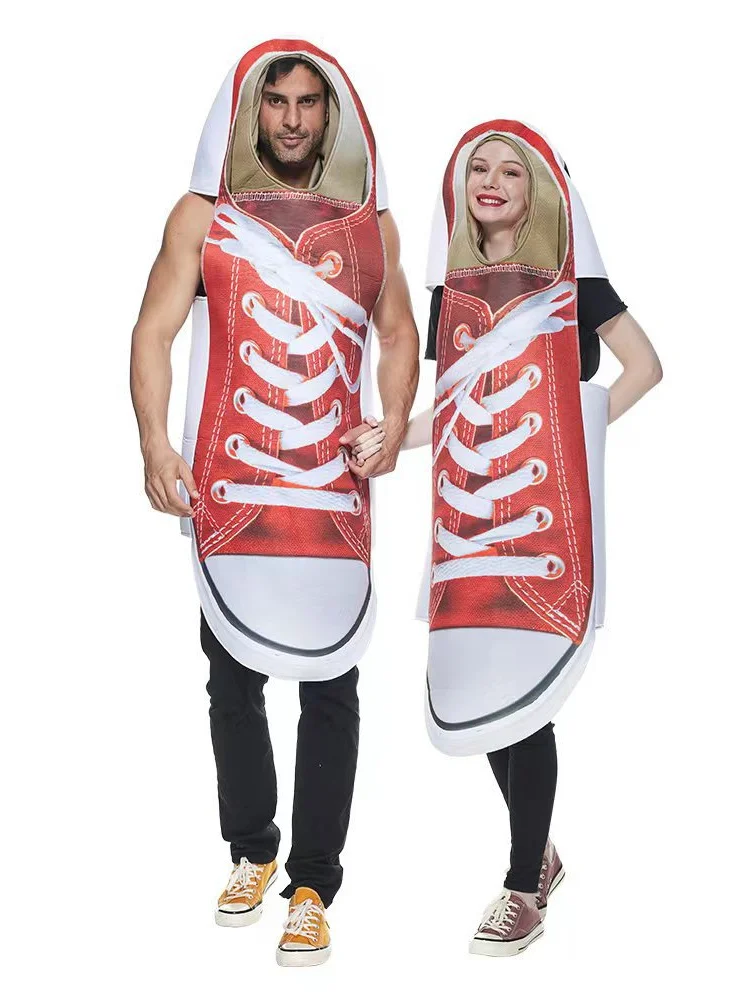 

loween Couple oes Cloth oes Costume Funny Par Stage Performance Costume Comedy Props Costume Polyester Material