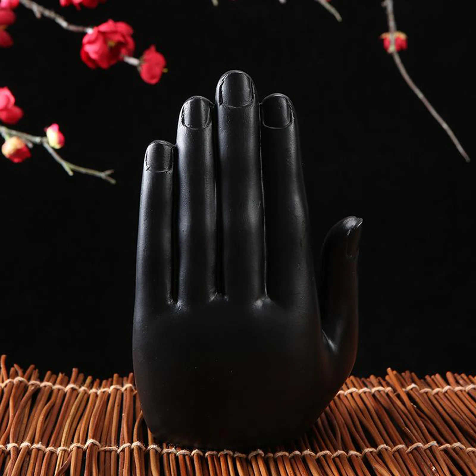 Buddha Statue Thailand Religion Buddhist Sculpture Figurine Shelf Artwork