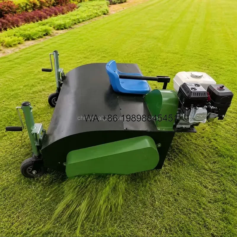 Wmwmnu Professional Lawn Raker Scarifier for Garden Park and Sports Turf Maintenance