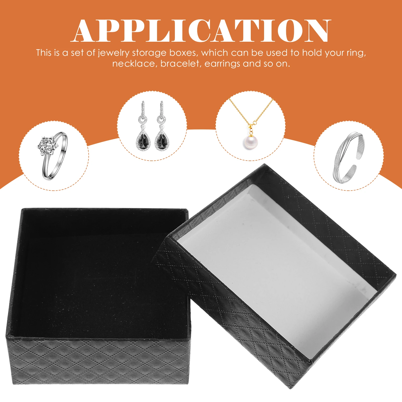 

10 Pcs Jewelry Gift Box Bracelet Boxes For Bracelets Rings Empty Bulk Jewellery Women Packaging