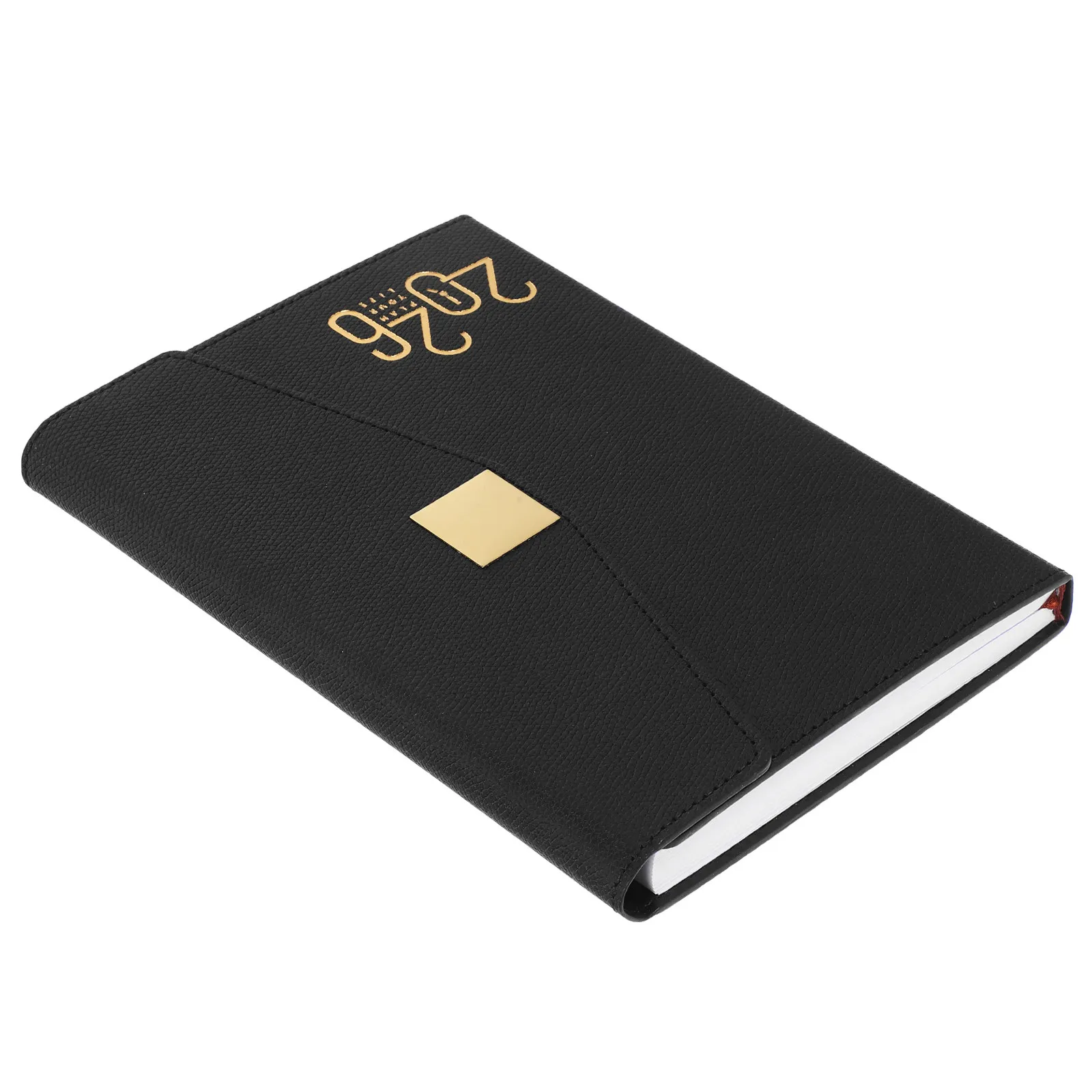 Daily Planner 365 Pages 2026 Thick Paper No Ink Bleed Modern Minimalist Schedule Book Office Home Portable Track Goals Notes
