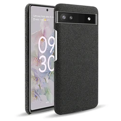 Fabric phone case for Google Pixel 6A 6 Pro 5 5A 6pro, luxury fabric case for mobile phone