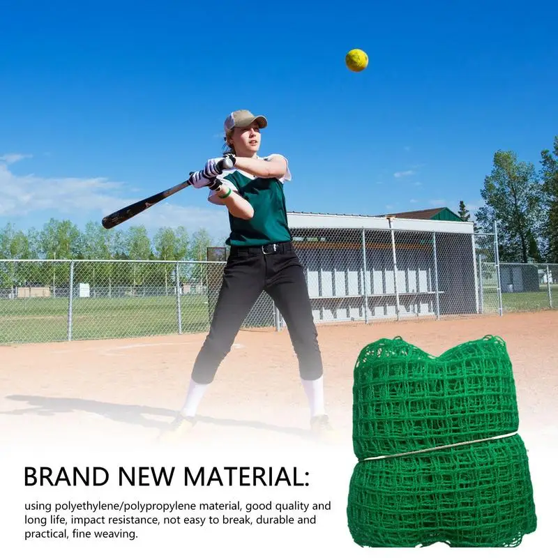 Golf Practice Net Sturdy Golf Practice Nets For Backyard Green/Black Smooth Driving Net Portable Softball Net For Backyard