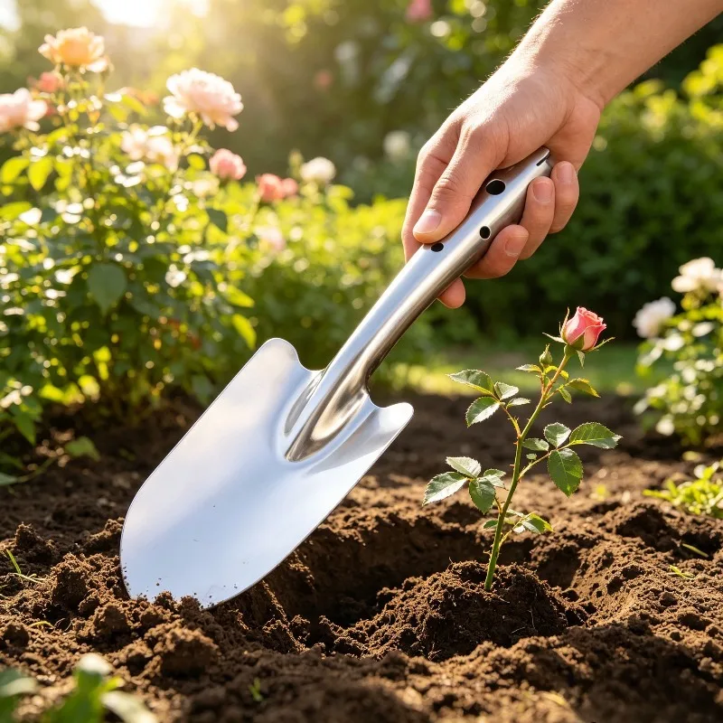 Stainless Steel Spatula Mini Durable Shovel Gardening Shovel Garden Shovel Used for Potted Planting Art Digging Soil