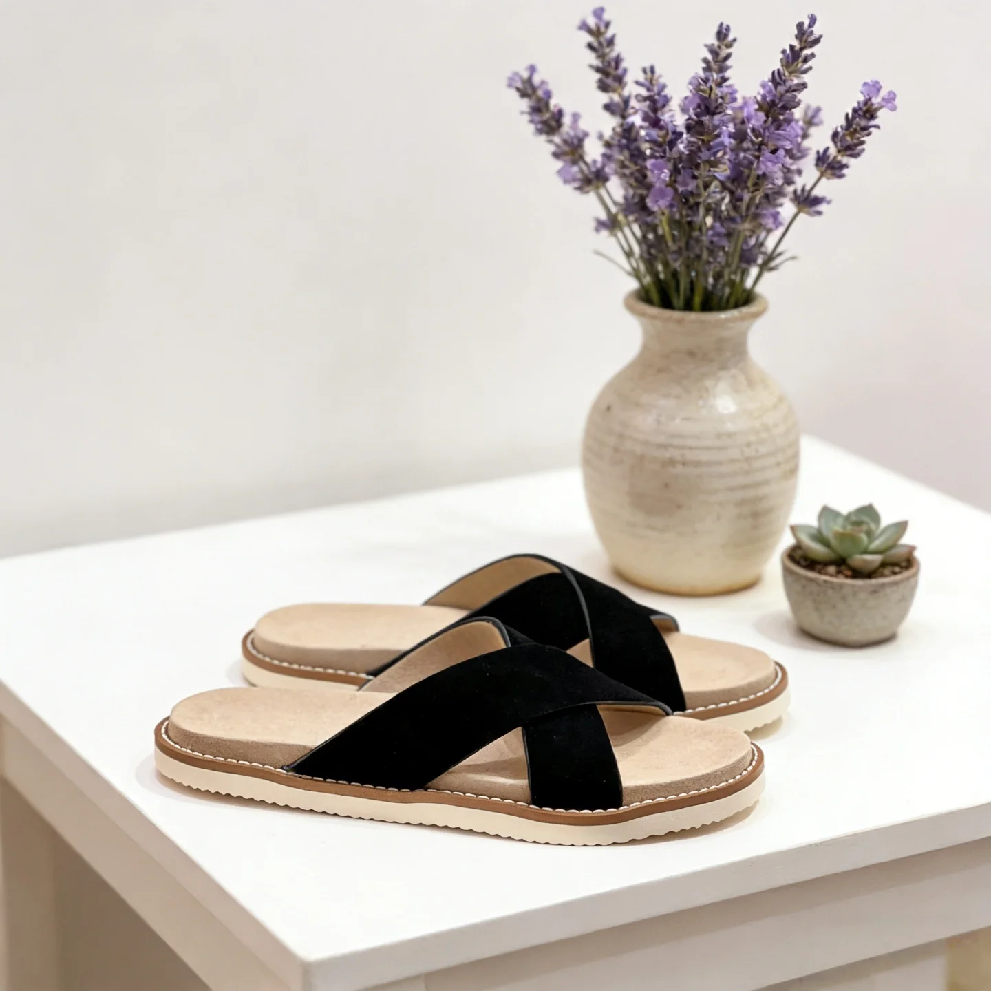 

Handmade Men's Shoes Holiday Gifts Luxury Brand Genuine Cowhide Leather Slippers Indoor Outside Beach Shoes Home Outdoor Sandals