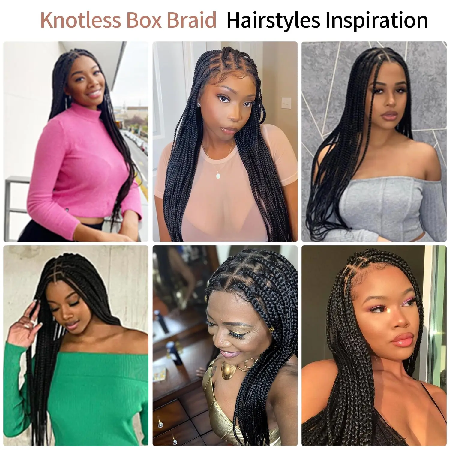 Pelucas trenzadas largas sintéticas, peluca con trenzas en caja, peluca trenzada de encaje completo para mujeres negras, peluca de pelo trenzado frontal de encaje mezclado