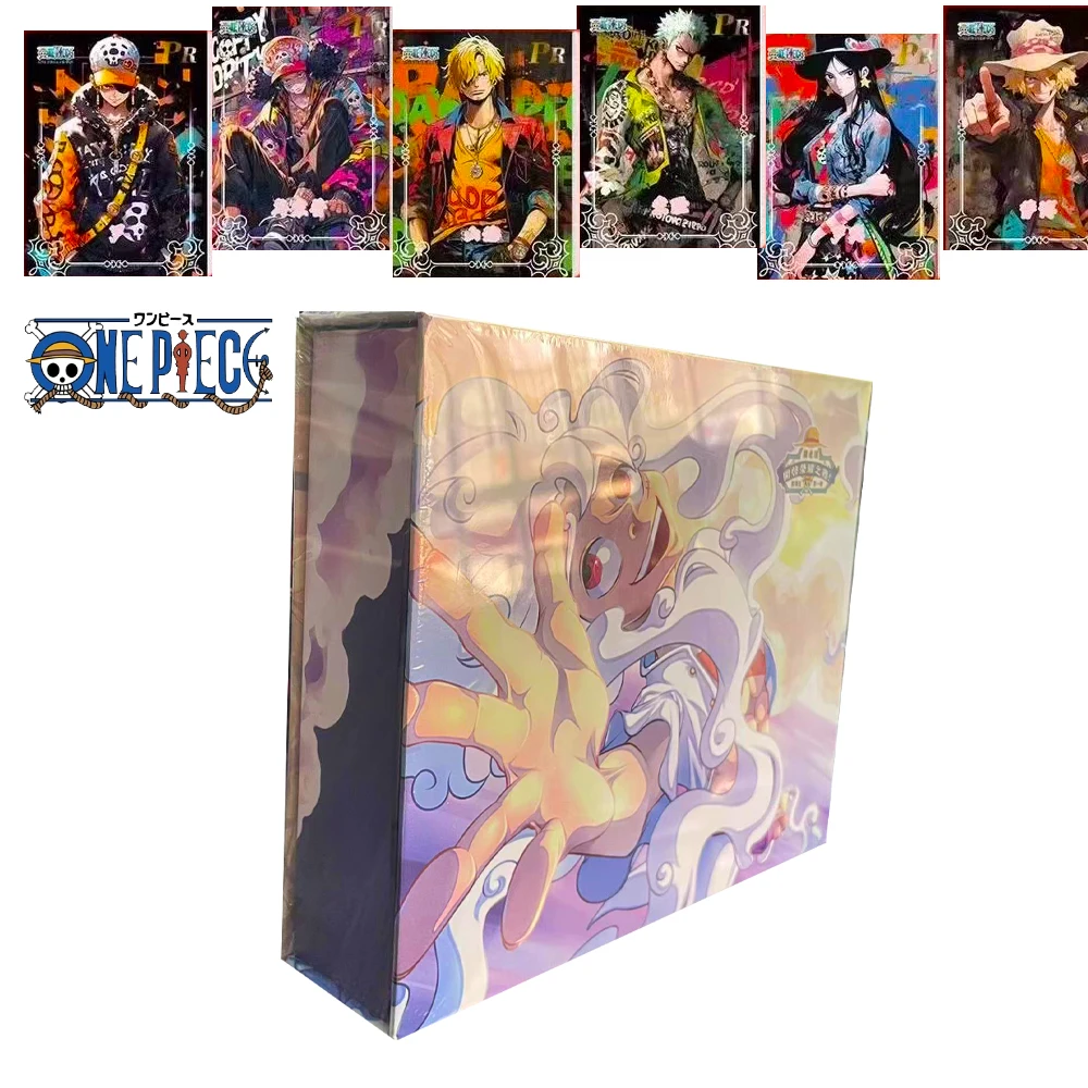 

One Piece Card Booster Box Collections Luffy Chopper Franky Japanese Table Games Toys Birthday Gift