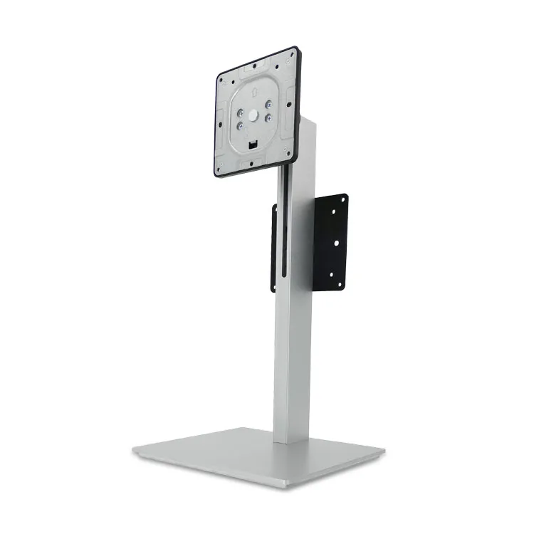 

Premium Aluminum Alloy Monitor Stand Adjustable Height Stable Base Universal Fit Space-Saving Desktop Mount for Home Office