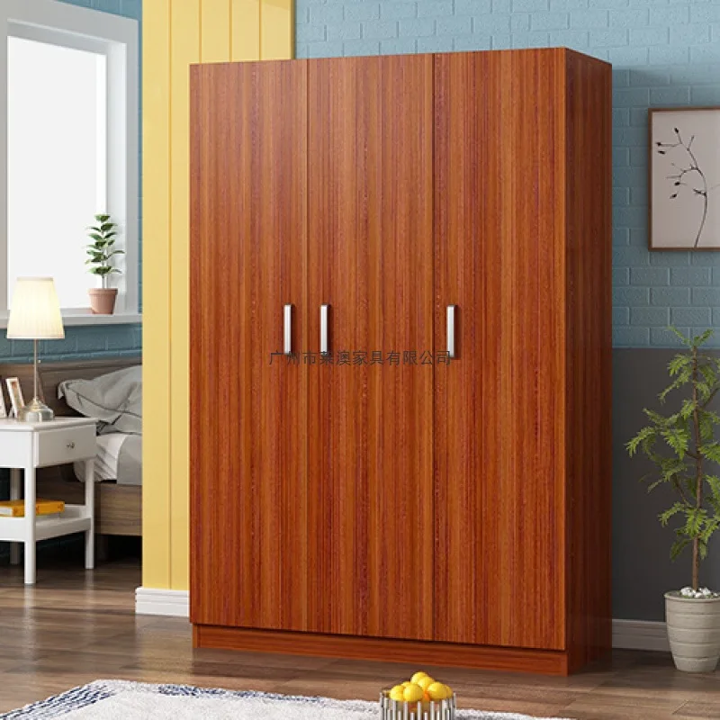 

Wardrobe storage modern simple simple solid wood rental room with small cabinets simple home bedroom wardrobe