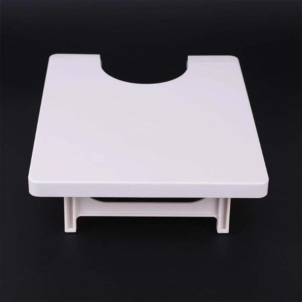 

Sewing Machine Expansion Board White Lightweight Durable Smooth Delicate Glossy Folding Legs Solid Flexible Practical Increase