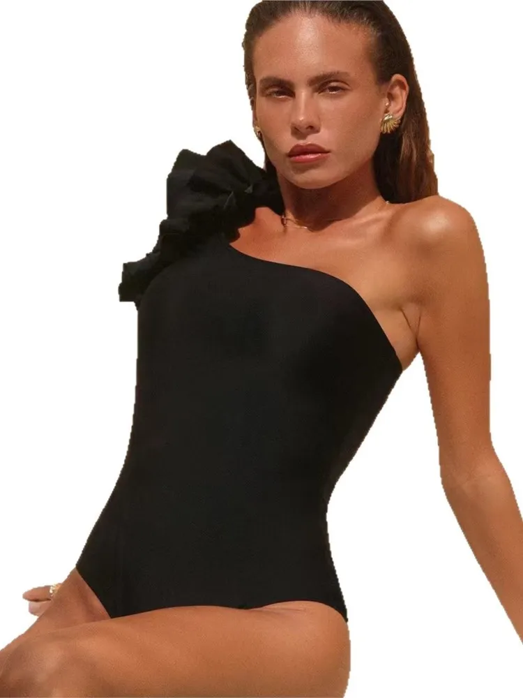 2026 جديد ارتفاع الخصر مثير ملابس السباحة النساء الصيف ثوب السباحة مجموعة البكيني أكمام ملابس النساء الشاطئ لباس سباحة للإناث #6