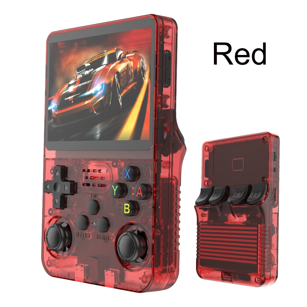 BOYHOM 2025 R36S R36Plus Retro Handheld Spielkonsole Linux 64-bit System 4 "/3,5" IPS Bildschirm RK3326 Tragbare Tasche Video Player Für PS1 5