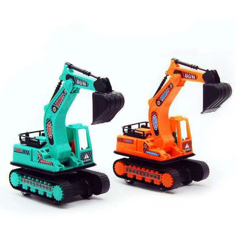 Engineering Diecast Spielzeug für Jungen Kunststoff Bau Bagger Kinder LKW Kinder Fahrzeug Modell Geschenke