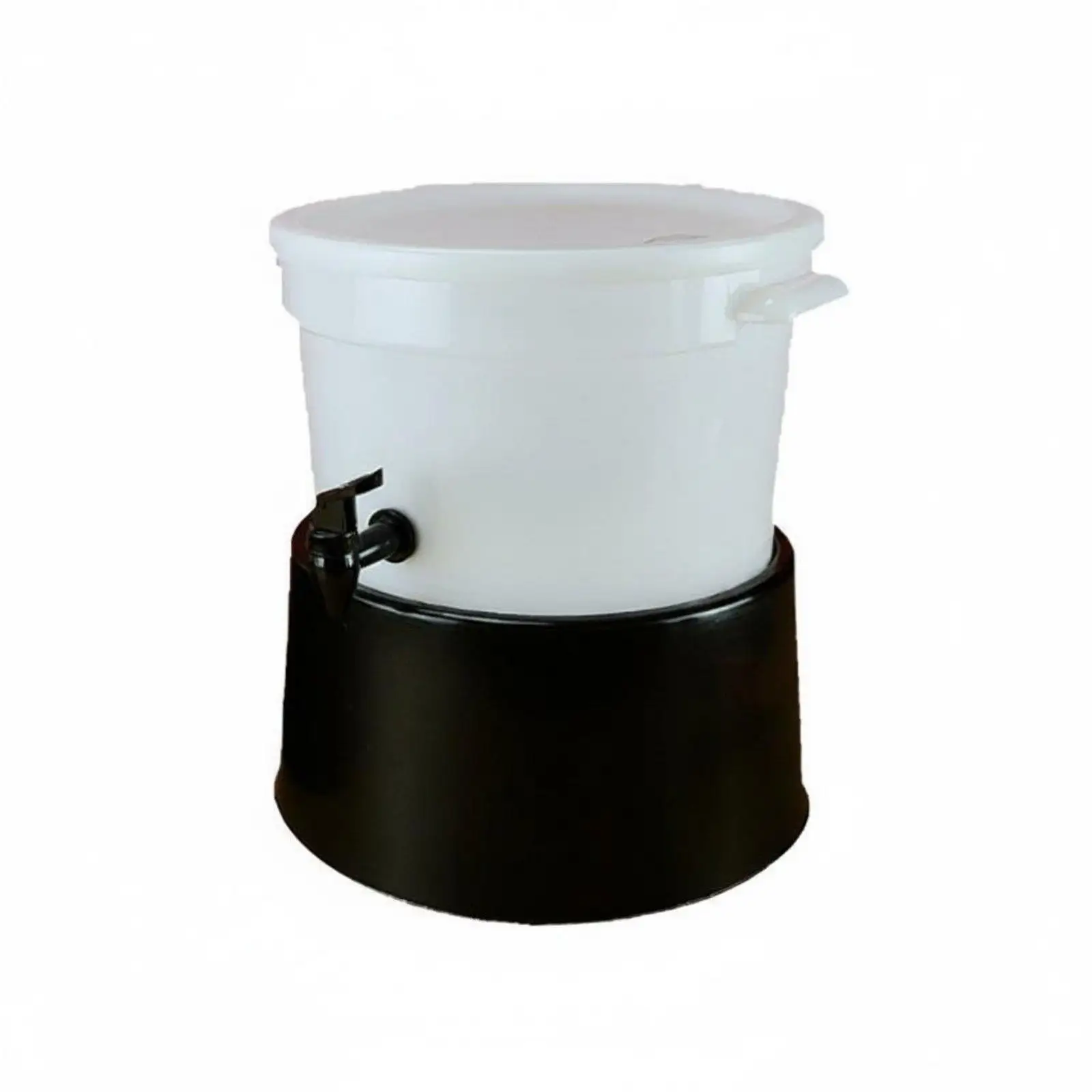 Large Capacity Juice Dispensing Bucket with Spigot Portable Polypropylene Beverage Dispenser for Party Self-service
