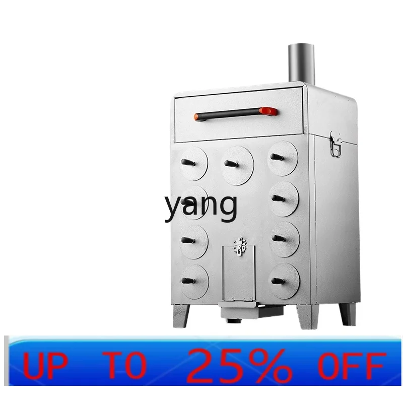 

LTT commercial stall firewood charcoal roasting sweet potato machine special stove