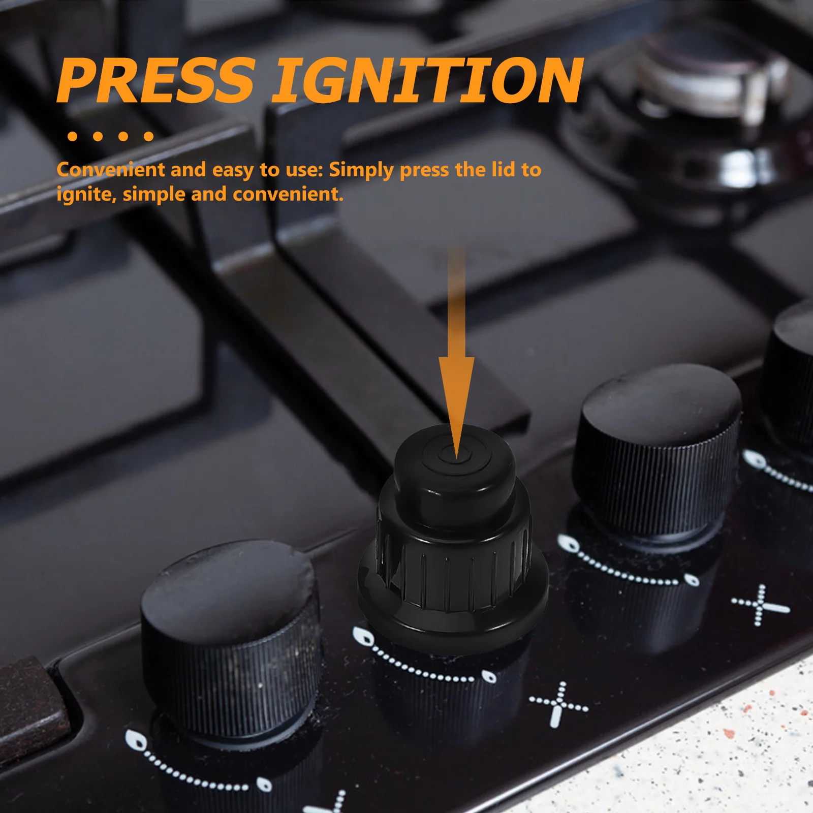 5 قطعة موقد الإشعال الشاعل دفع زر استبدال ل النار حفرة النار غطاء زر حفرة شواء حديقة سخان الغاز ملحق